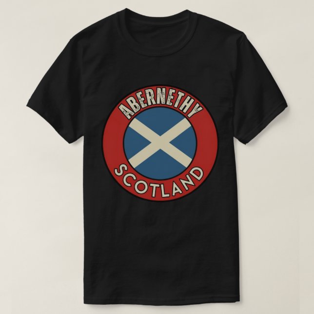 Abernethy, Skottland T Shirt (Design framsida)