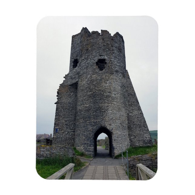 Aberystwyth Castle Magnet (Vertikal)