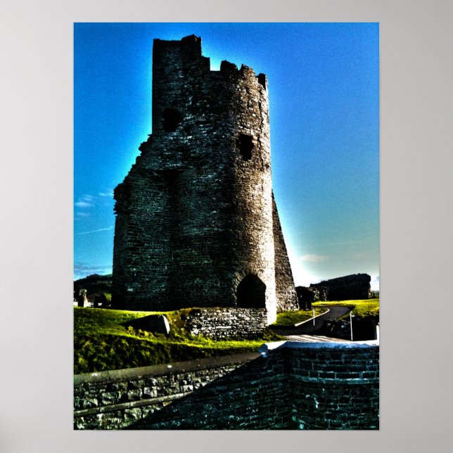 Aberystwyth Castle Poster (Framsidan)
