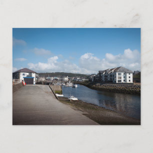 Aberystwyth Harbour och Marina Vykort