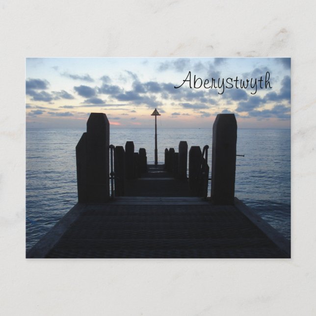 Aberystwyth Jetty Vykort (Framsida)