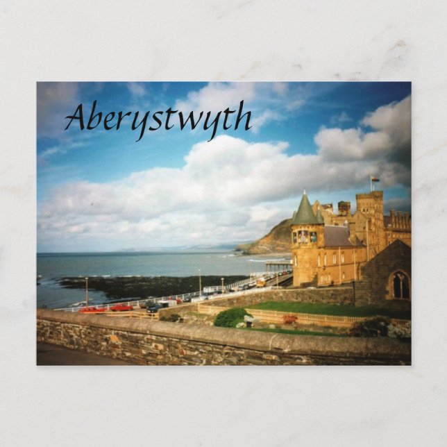Aberystwyth Old College Vykort (Framsida)