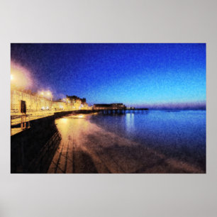 Aberystwyth på nattaffischen poster