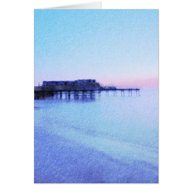 Aberystwyth Sea Front Hälsningskort (Framsidan)