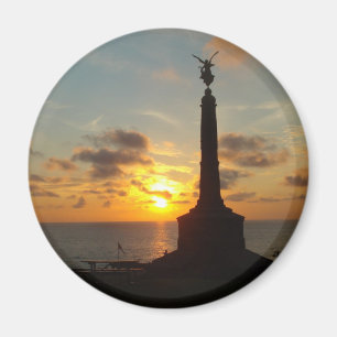 Aberystwyth solnedgång magnet