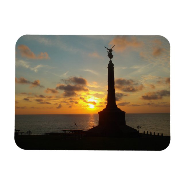 Aberystwyth Sunset Magnet (Horisontell)