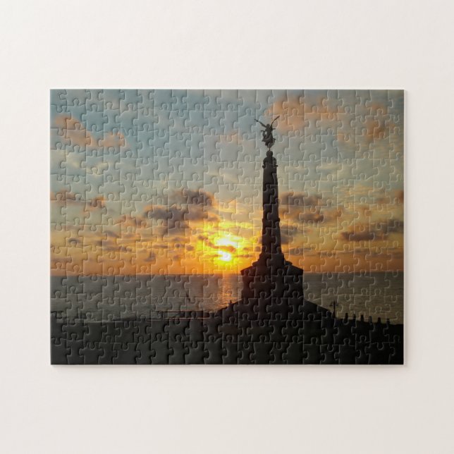 Aberystwyth Sunset Pussel (Horisontell)