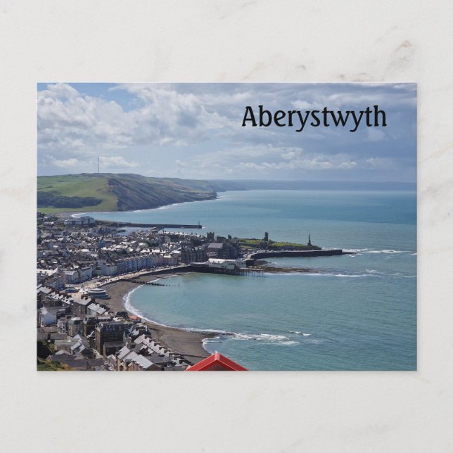 Aberystwyth Vykort (Framsida)