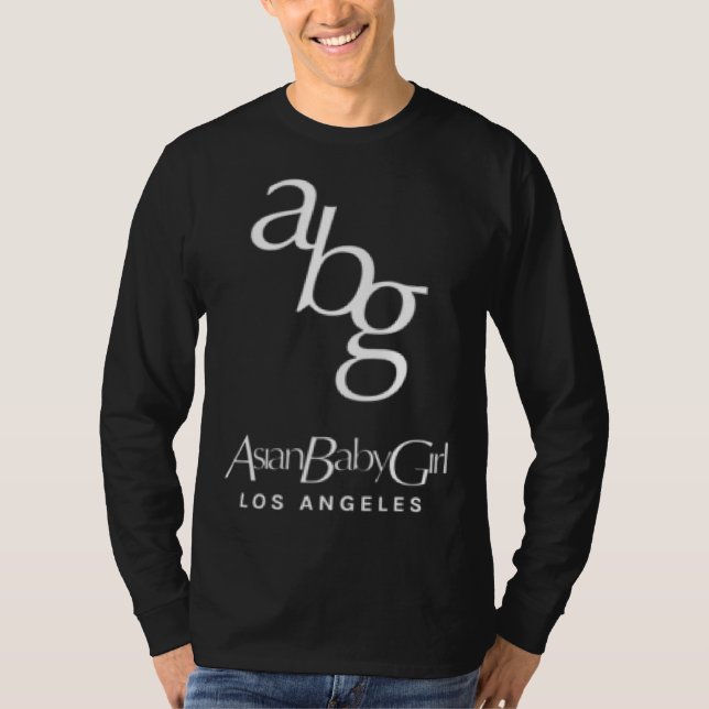 ABG Asiatisk litet flickebarn  Högsta mode T Shirt (Framsida)