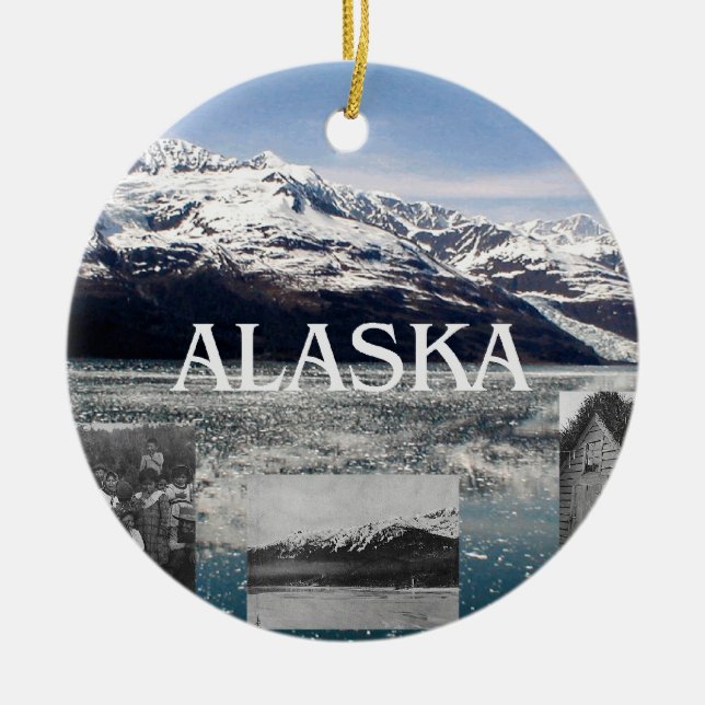ABH Alaska Julgransprydnad Keramik (Framsidan)