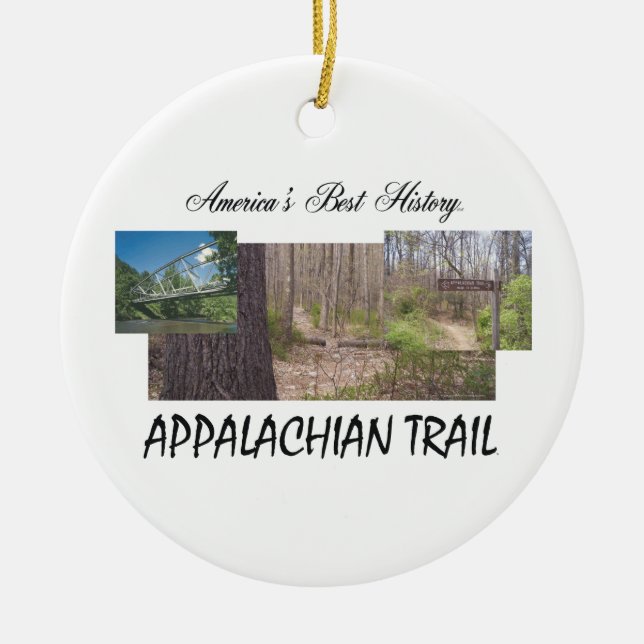 ABH Appalachian Trail Julgransprydnad Keramik (Framsidan)