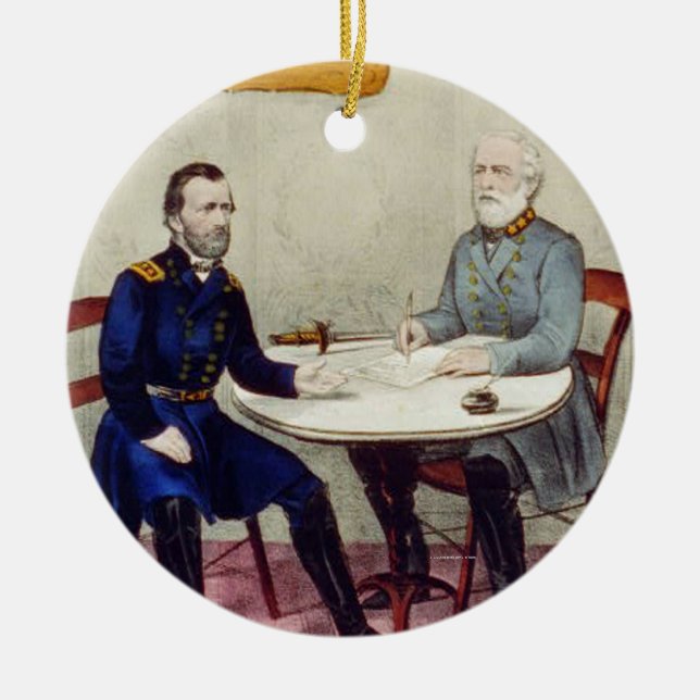 ABH Appomattox Julgransprydnad Keramik (Framsidan)