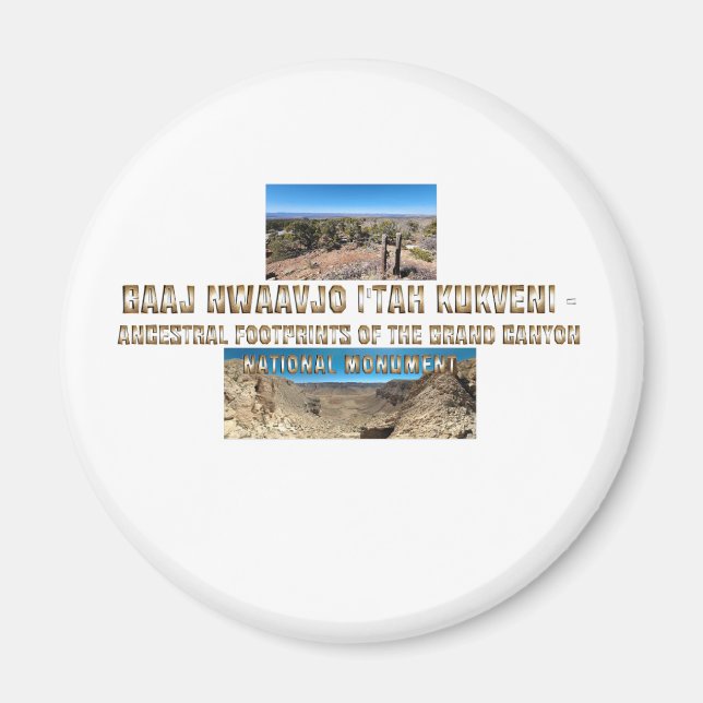 ABH Baaj Nwaavjo I'tah Kukveni NM Magnets Magnet (Framsidan)