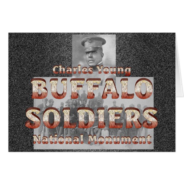 ABH-buffelsoldater Hälsningskort (Framsidan Horizontal)