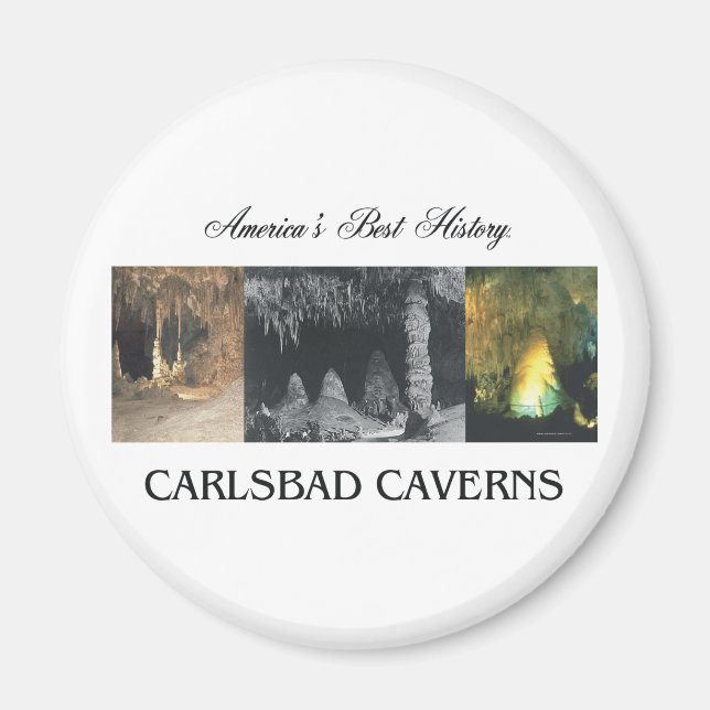 ABH Carlsbad Caverns Magnet (Framsidan)