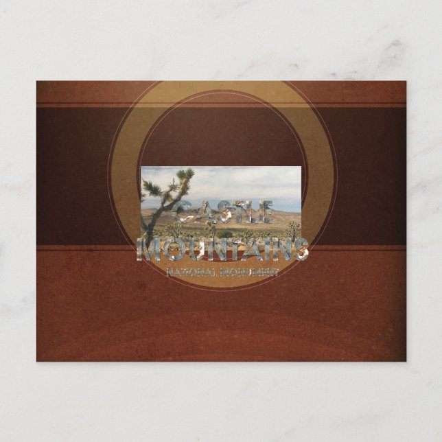 ABH Castle Mountains Vykort (Framsida)