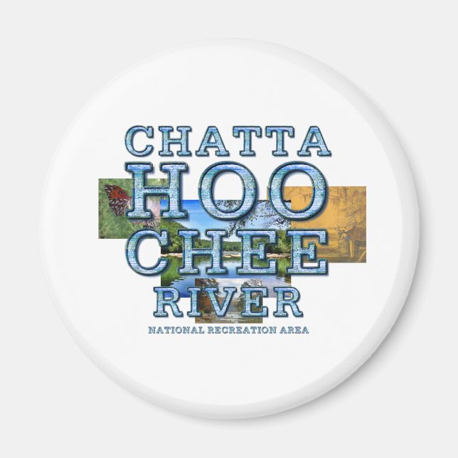 ABH Chattahoochee River Magnet (Framsidan)