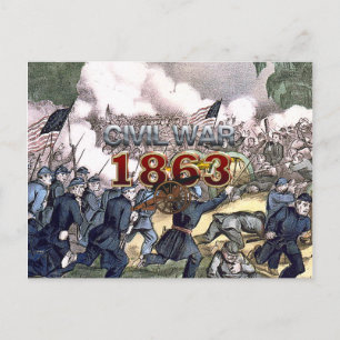 ABH Civil Krig 1863 Vykort