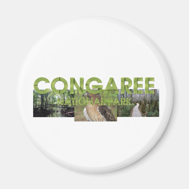 ABH Congaree NP Magnets Magnet (Framsidan)