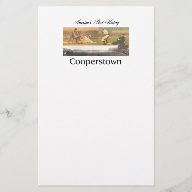 ABH Cooperstown Brevpapper (Framsida)