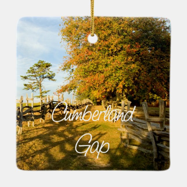 ABH Cumberland Gap Julgransprydnad Keramik (Baksida)