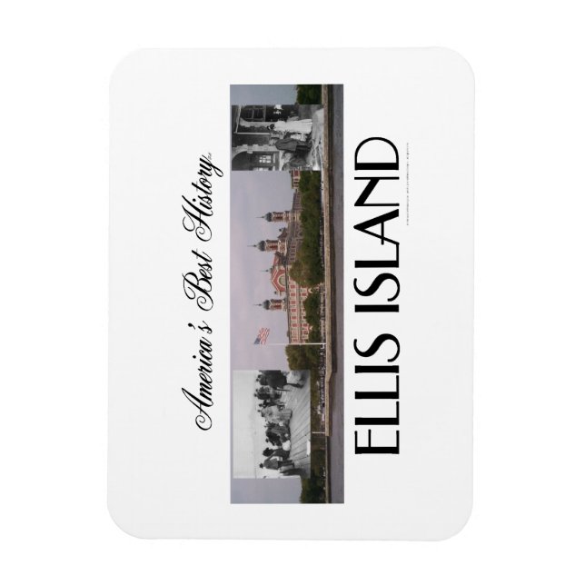 ABH Ellis Island Magnet (Vertikal)