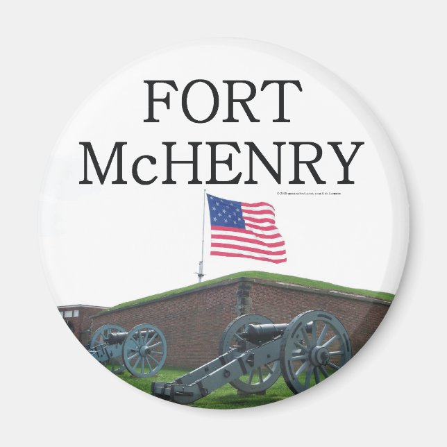 ABH Fort McHenry Magnet (Framsidan)