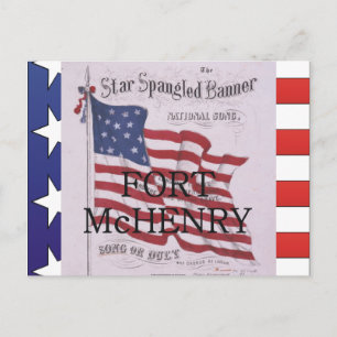 ABH Fort McHenry Vykort