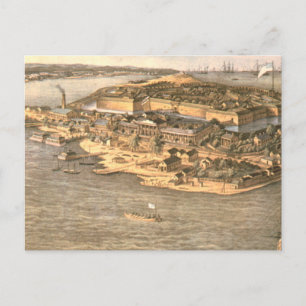 ABH Fort Monroe Vykort