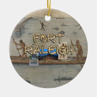 ABH Fort Raleigh Julgransprydnad Keramik