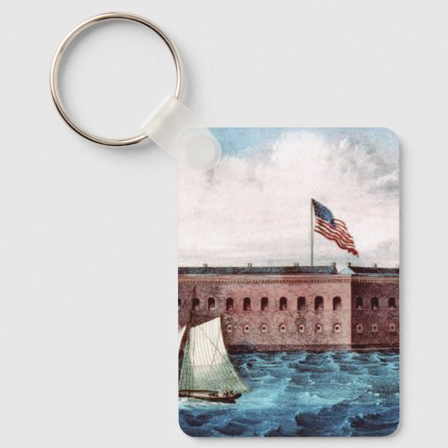 ABH Fort Sumter Keychain Nyckelring (Framsida)