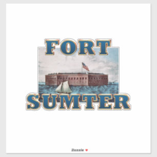 ABH Fort Sumter Klistermärken