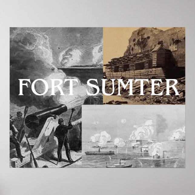 ABH Fort Sumter Poster (Framsidan)