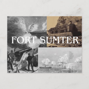 ABH Fort Sumter Vykort