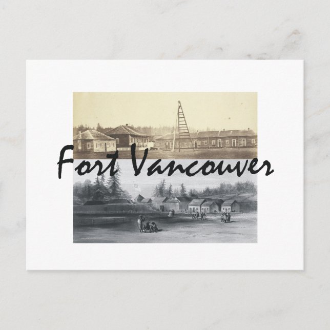 ABH Fort Vancouver Vykort (Framsida)