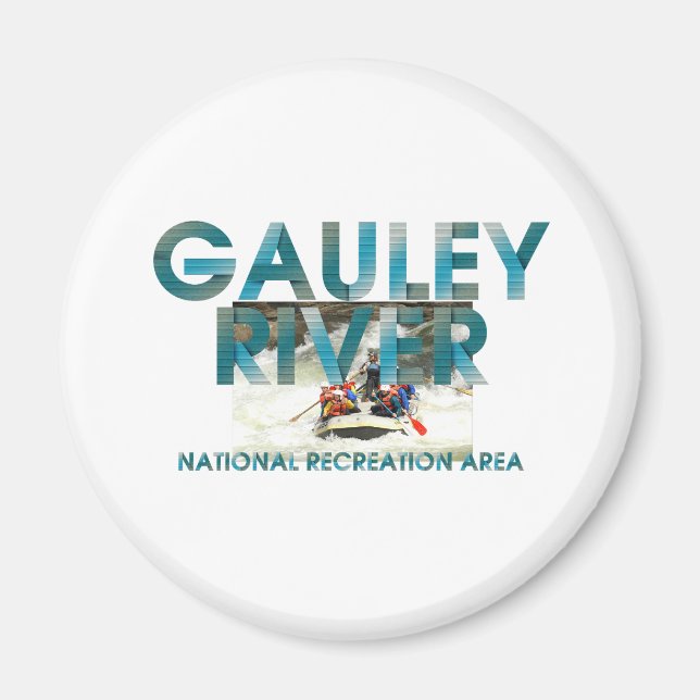 ABH Gauley River Magnets Magnet (Framsidan)