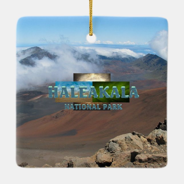 ABH Haleakala Julgransprydnad Keramik (Baksida)