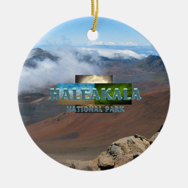 ABH Haleakala Julgransprydnad Keramik (Framsidan)