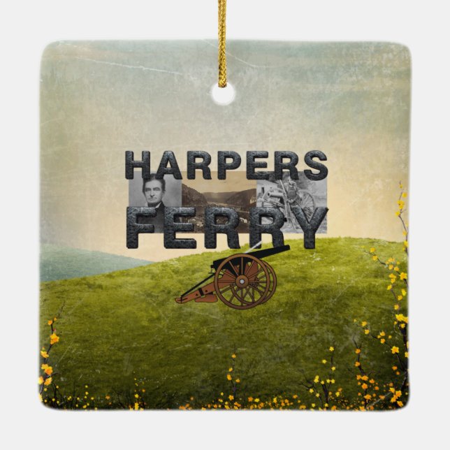 ABH-harpers färja Julgransprydnad Keramik (Baksida)