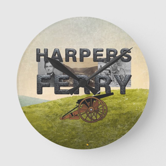 ABH Harpers Ferry Rund Klocka (Framsida)