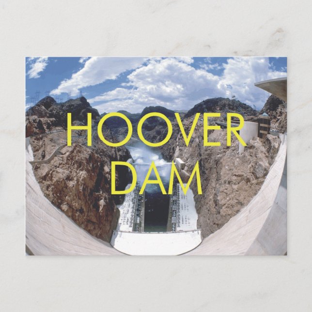 ABH Hoover Dam Vykort (Framsida)