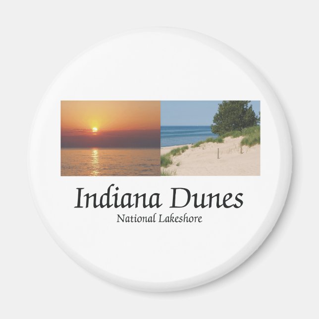 ABH Indiana Dunes Magnet (Framsidan)