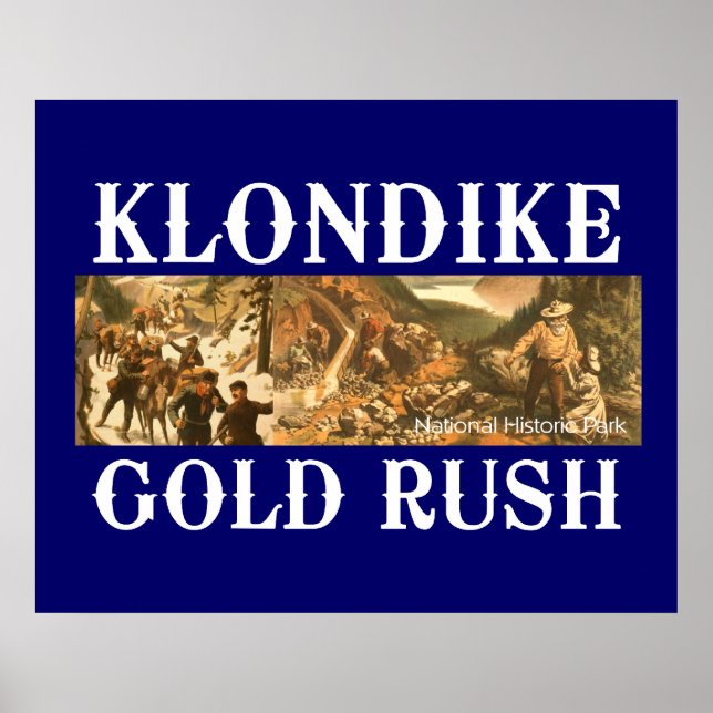 ABH Klondike Guld Rush Poster (Framsidan)