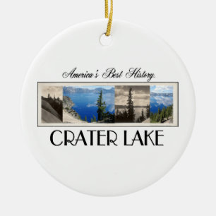 ABH-krater sjö Julgransprydnad Keramik
