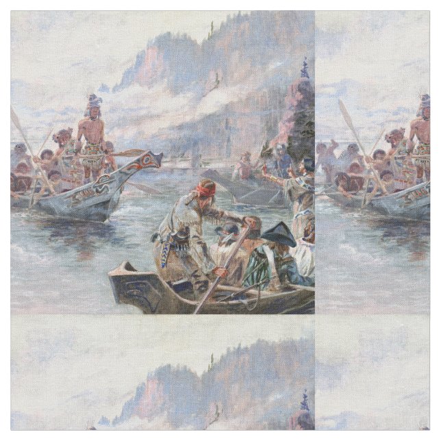 ABH Lewis och Clark NHS Tyg (Närbild)
