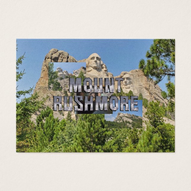 ABH Mount Rushmore Visitkort (Framsidan)