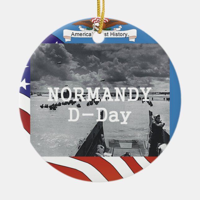 ABH Normandy Julgransprydnad Keramik (Framsidan)