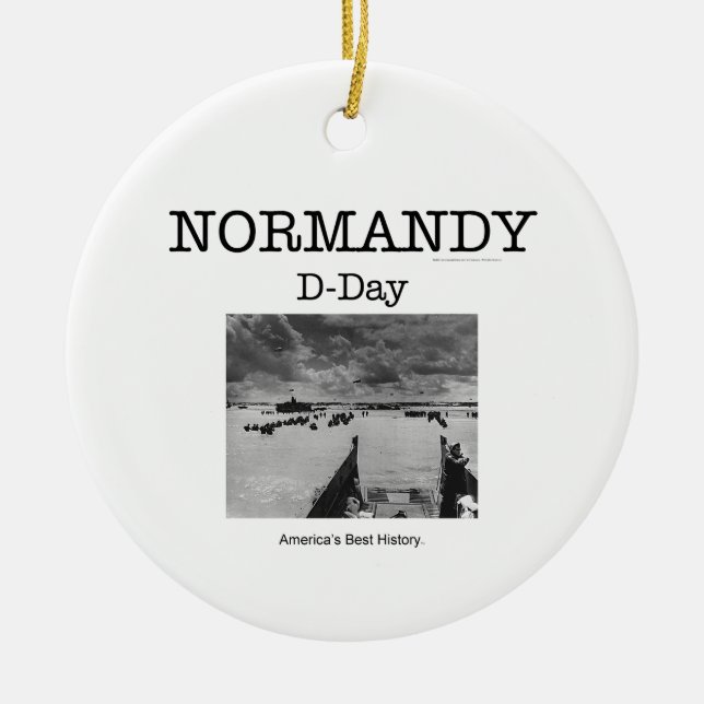 ABH Normandy Julgransprydnad Keramik (Framsidan)
