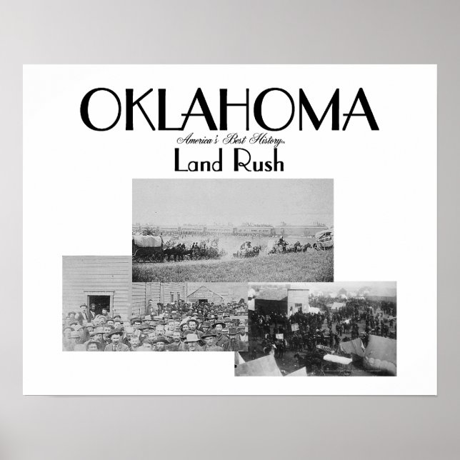 ABH Oklahoma Land Rush Poster (Framsidan)