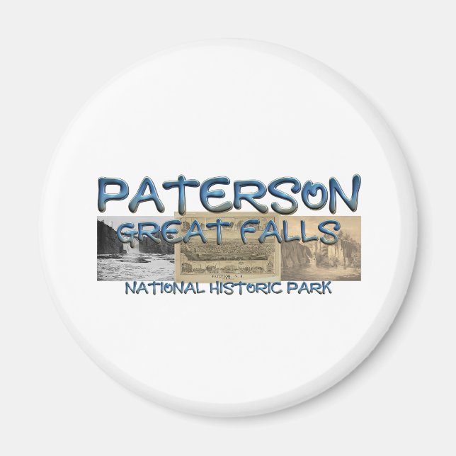 ABH Paterson Great Falls Magnets Magnet (Framsidan)